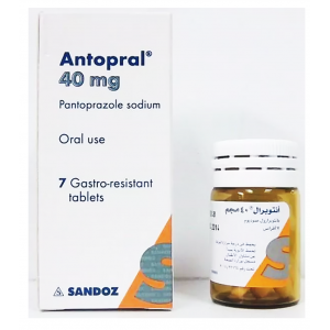 Antopral 40 mg ( Pantoprazole ) 7 tablets